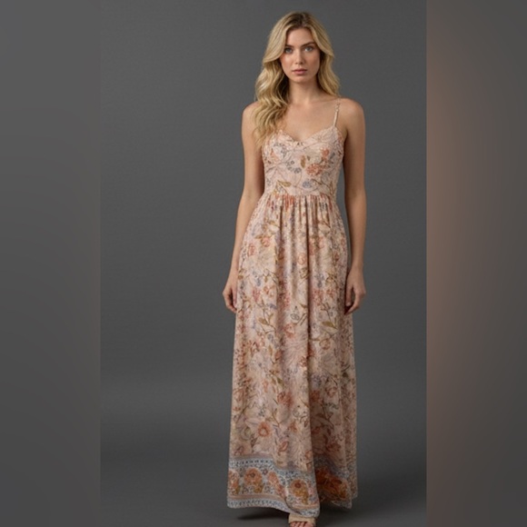 Dresses & Skirts - Bohemian Floral Print Cami Dress